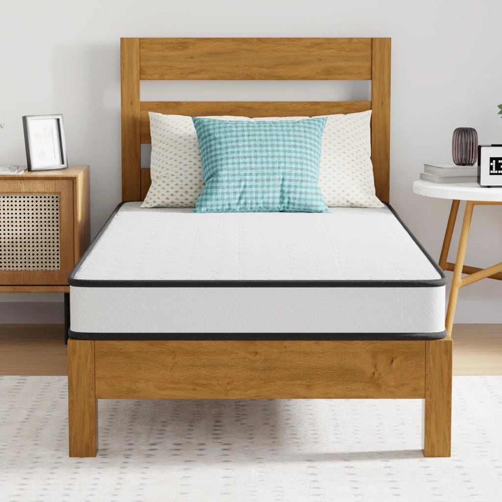 6 Inch Medium Firm Hybrid Twin Mattress Q4876