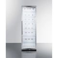 24" Wide 12.6 Cu. Ft. Stainless Steel Merchandiser Refrigerator Z714