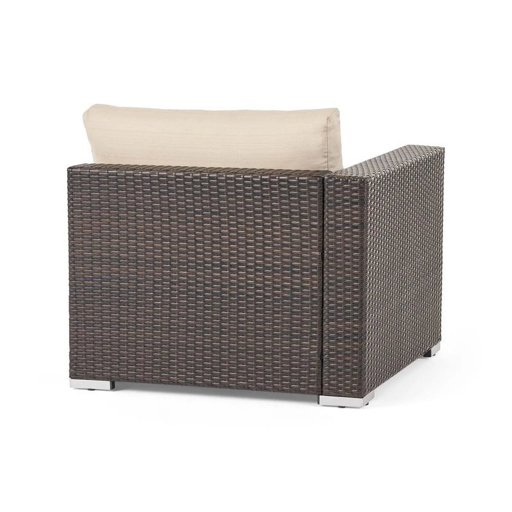 Wicker Sectional Sofa Set with Cushions Y337201