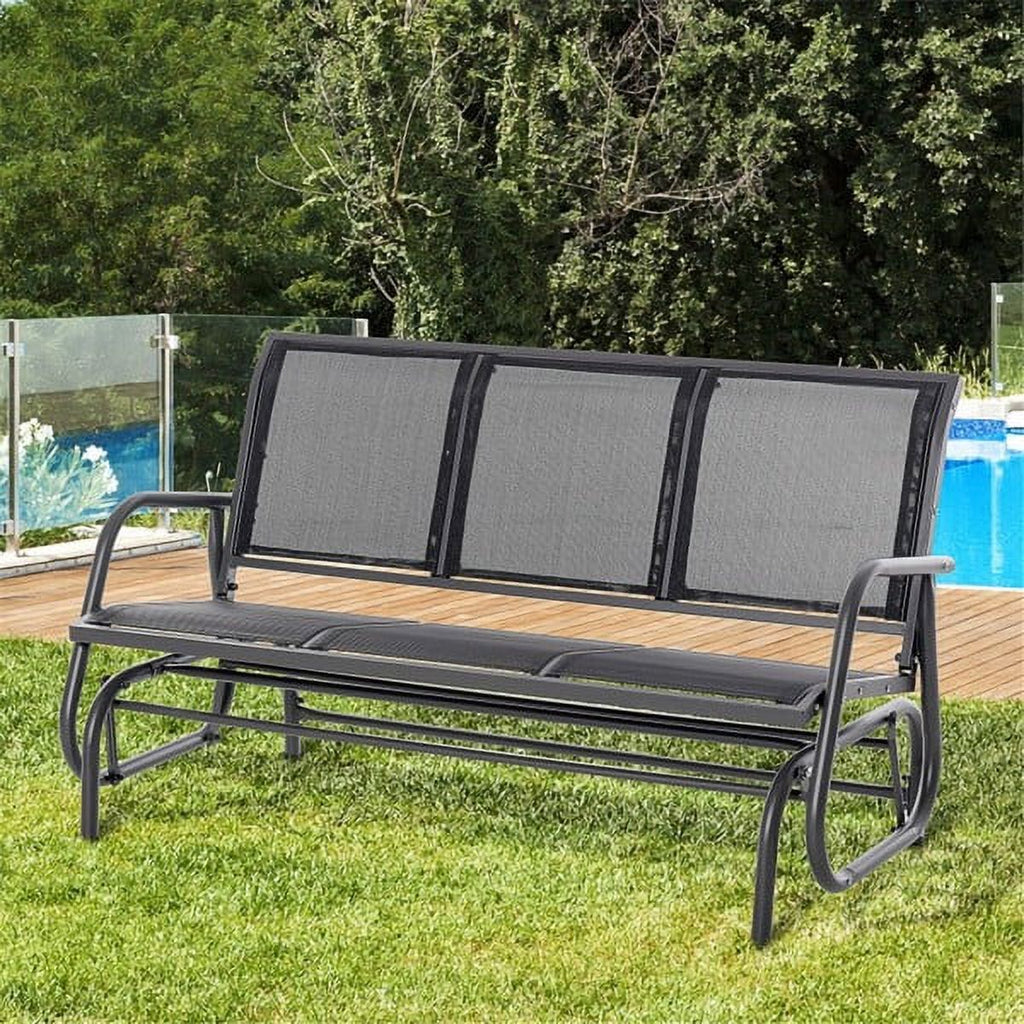 3 Seat Gliding Bench Chair W1194