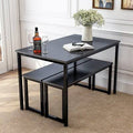 3 Piece Dining Set Black F6975