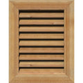 Unfinished Vertical Gable Vent A37789