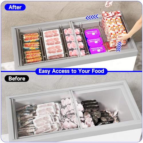 Expandable Freezer Organizer Bins 2 Pack L173259