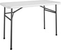 White 4 ft. Folding Utility Table O18629