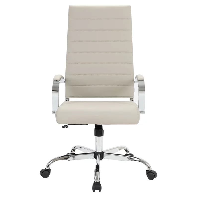 Tan Leather Office Chair T662