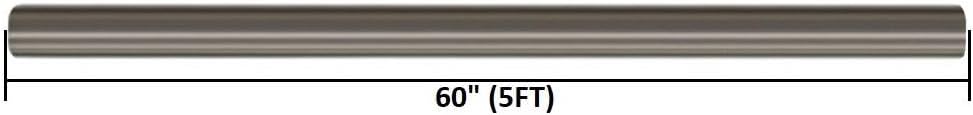 Stainless Steel Straight Exhaust Pipe 2.75" OD 5' Long Pack of 2 L219