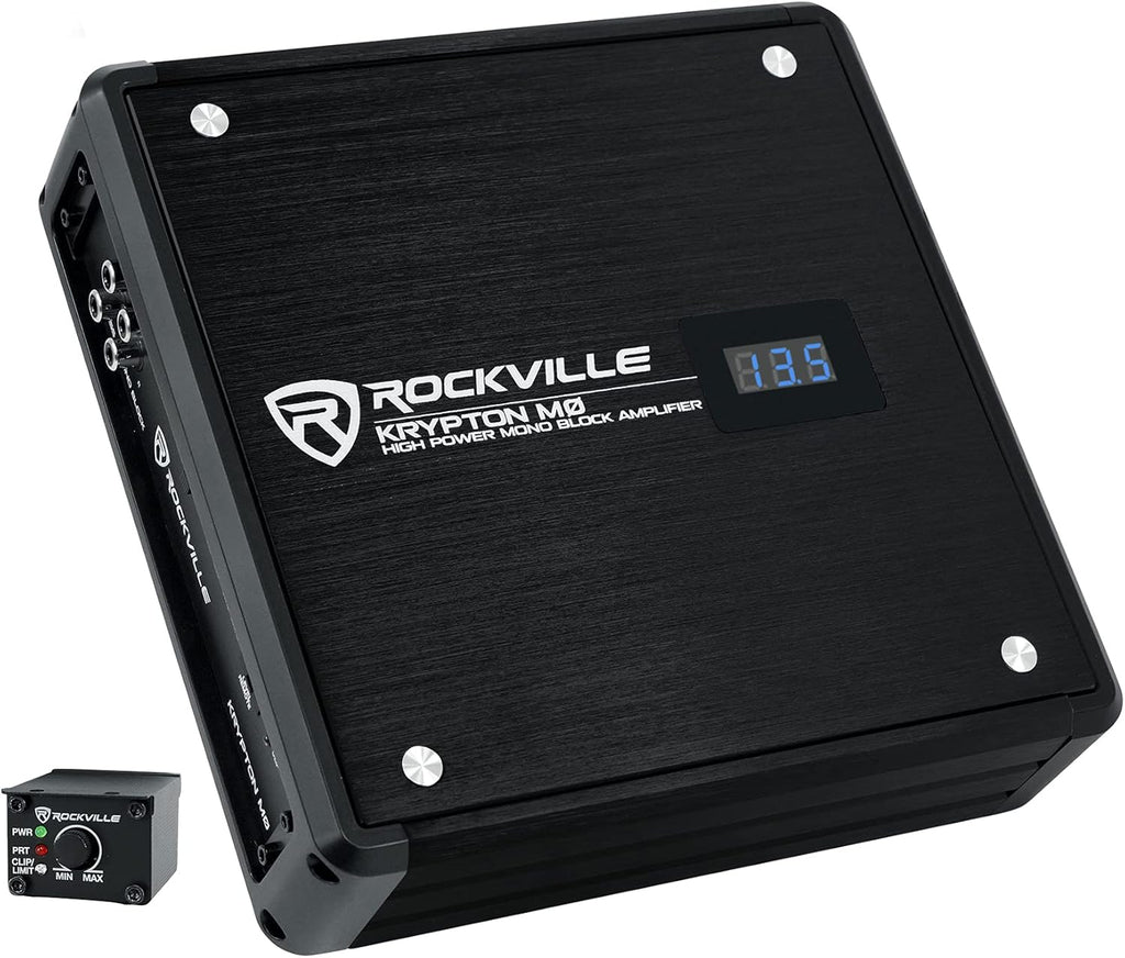 6000w Peak Mono Car Amplifier with Remote A5865