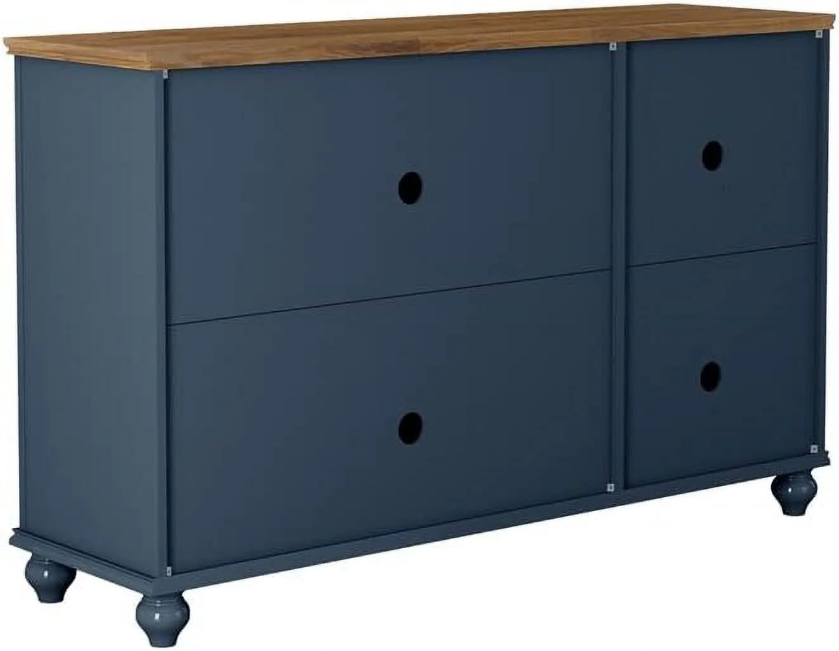Vintage Wood Kitchen Accent Buffet Sideboard Cabinet O237
