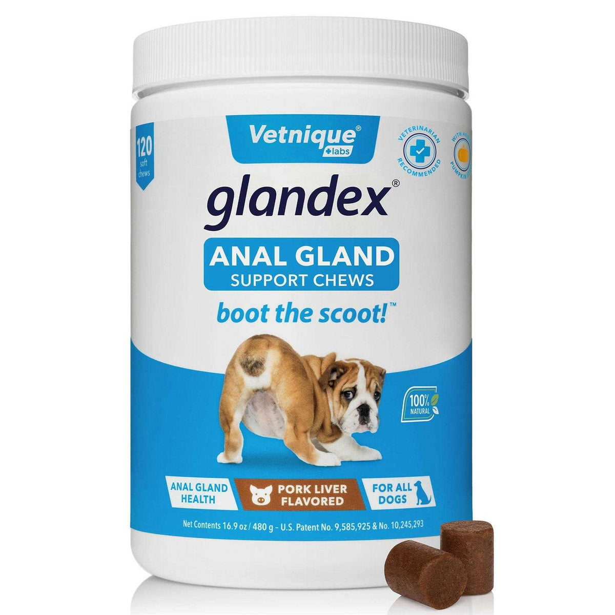 Anal Gland Soft Chews Supplement for Dogs S286