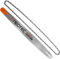42 inch Chainsaw Guide Bar and Chain 0.404" Pitch 0.063" Gauge 125 Drive Links S787