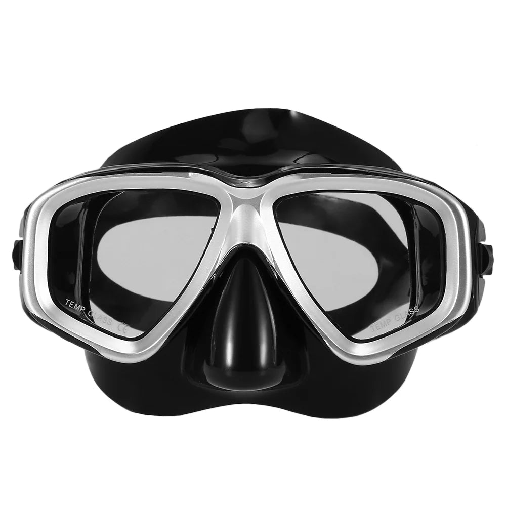 Freediving Snorkel Set with Goggles C98227