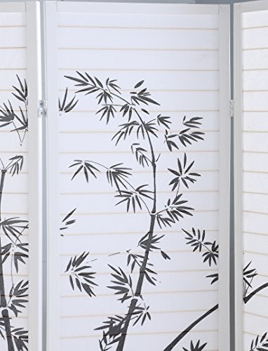Black 3-Panel Shoji Room Divider Screen D641