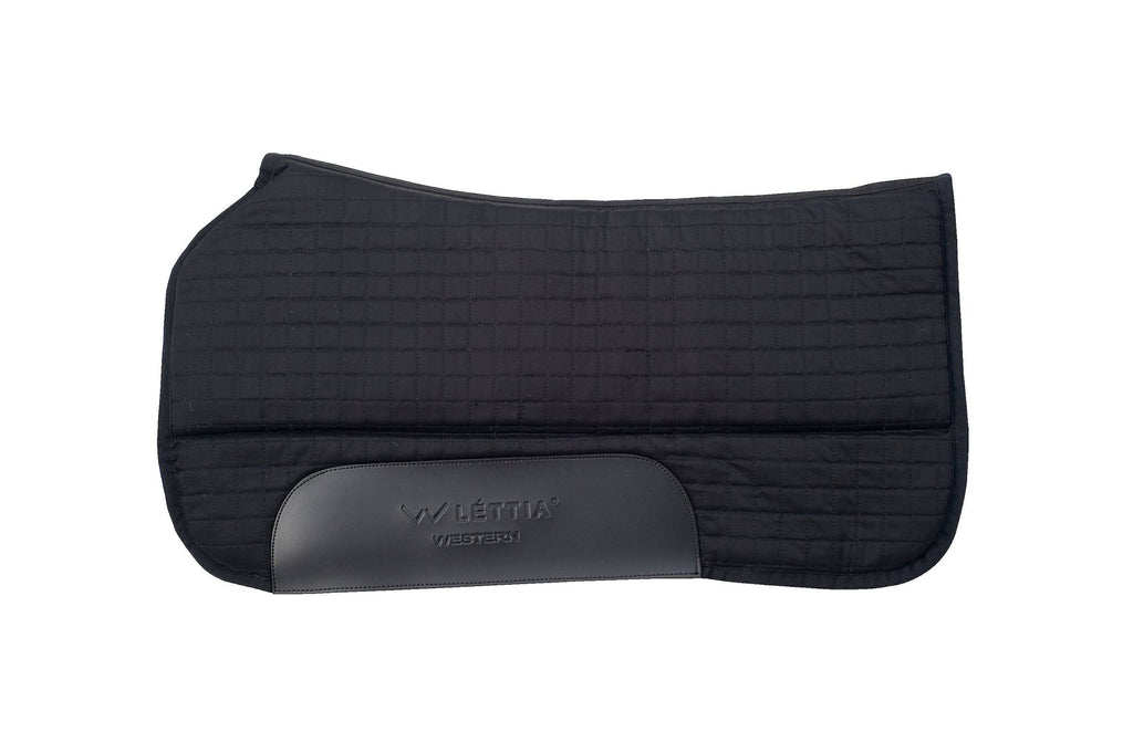Black Western Saddle Pad D79646