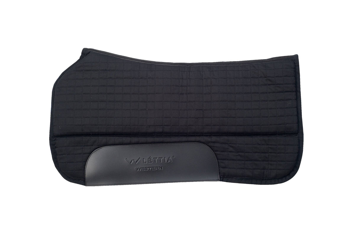 Black Western Saddle Pad D79646
