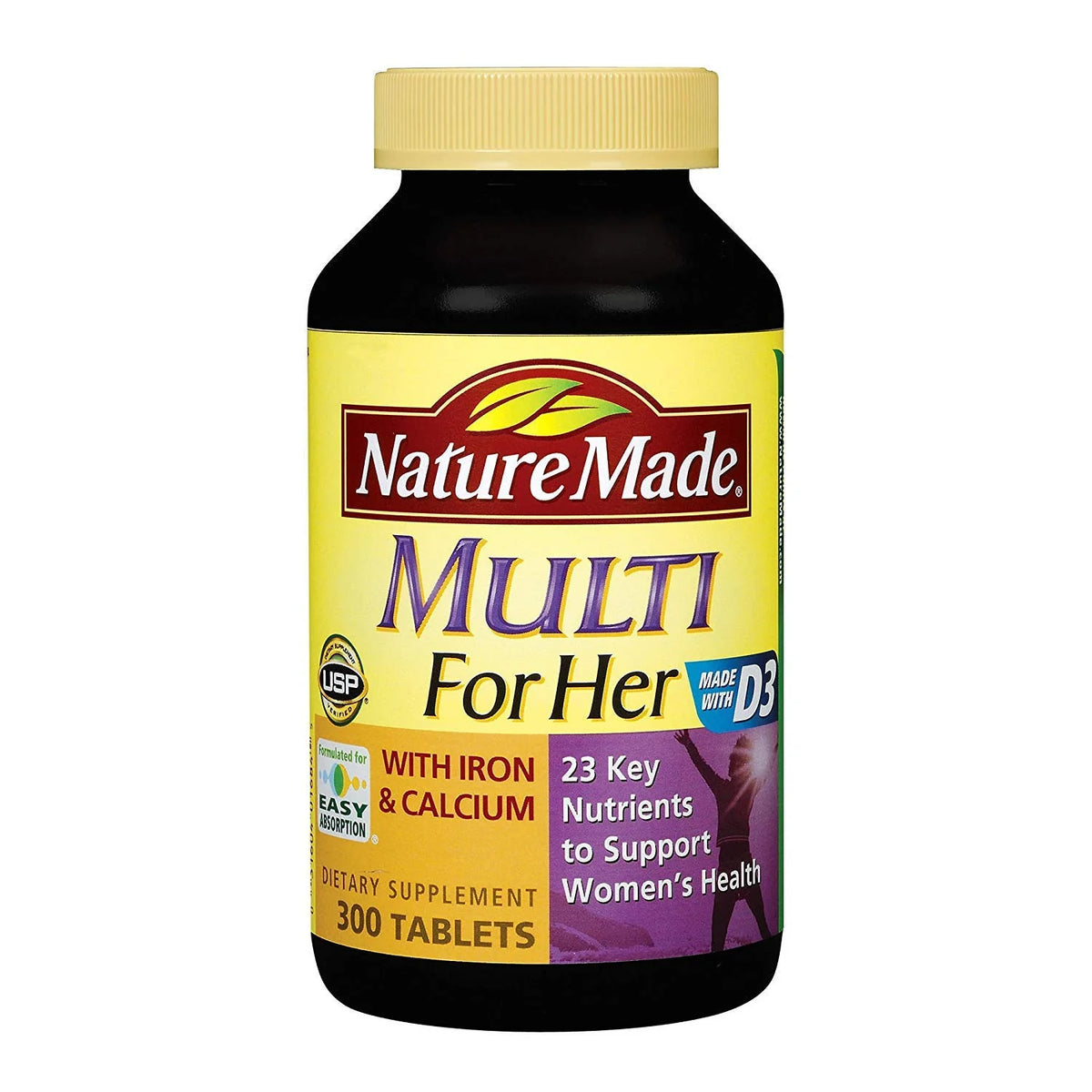 Multi Vitamins with Iron and Calcium 300 Tablets G581766