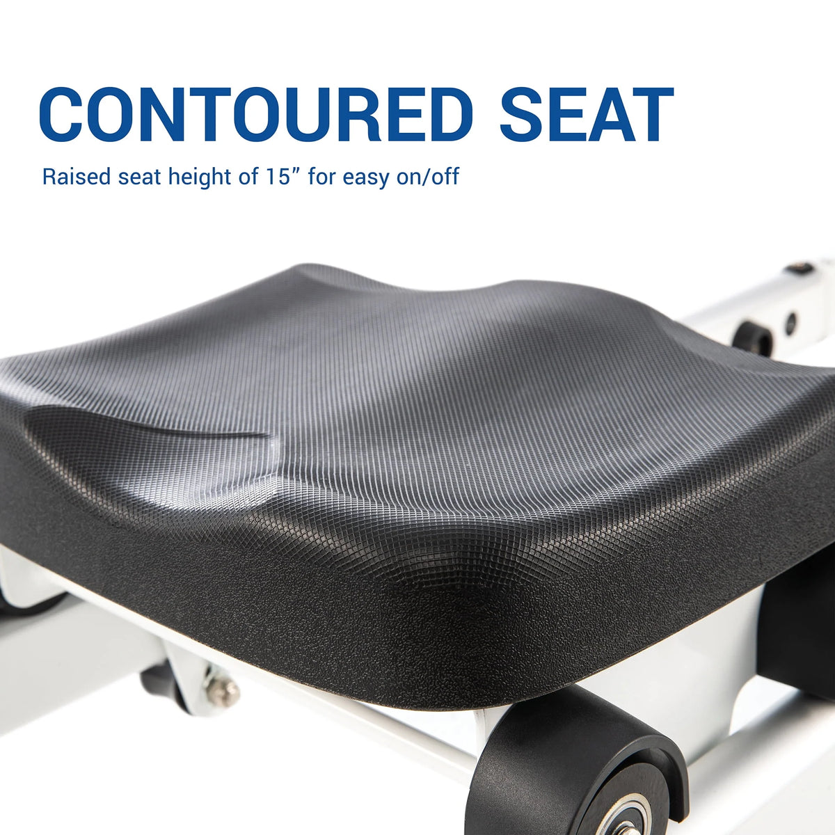 Water Rowing Machine with 6 Resistance Levels and LCD Display H375159