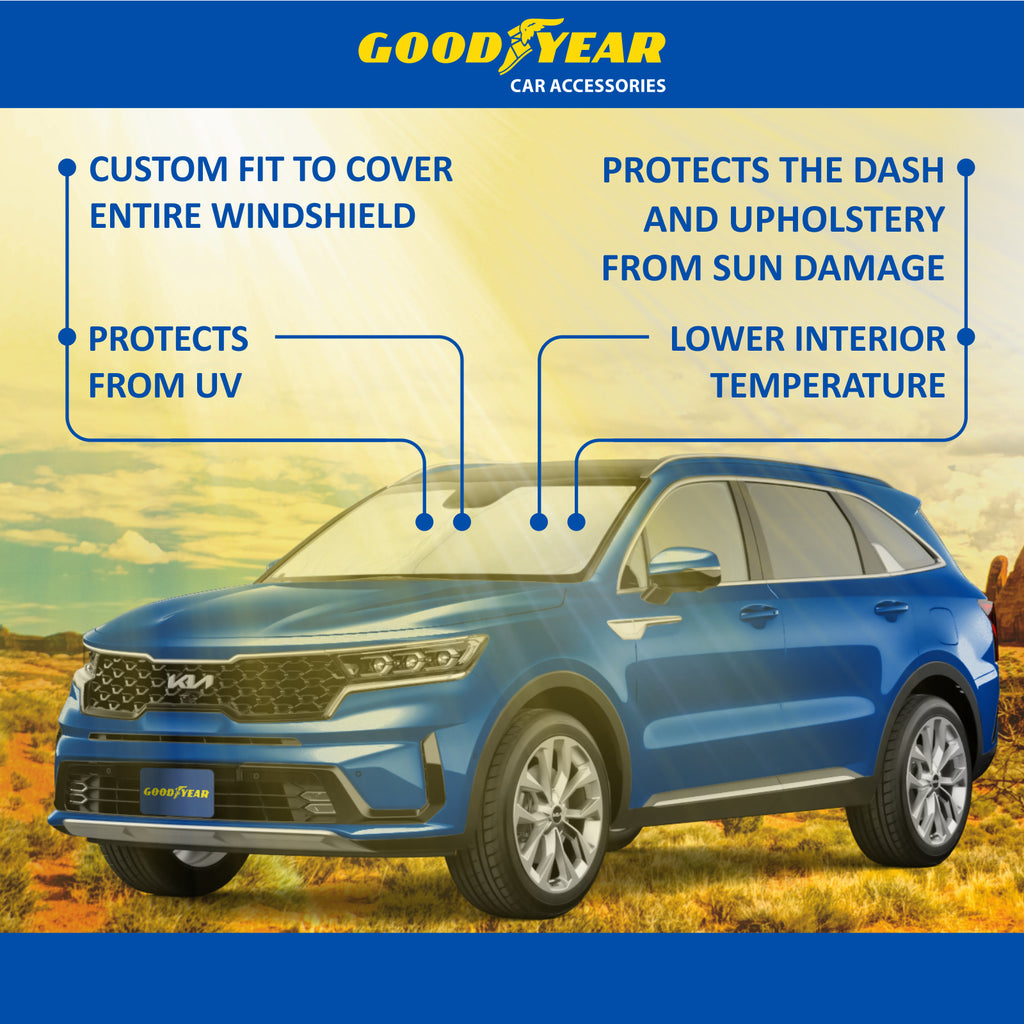 Foldable Windshield Sun Shade for Front Window Y41177