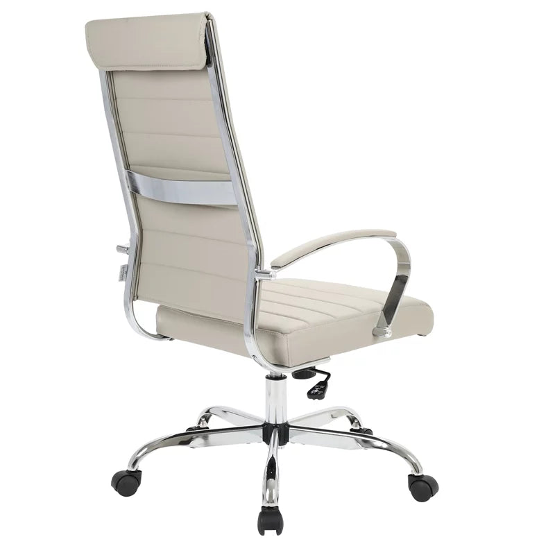 Tan Leather Office Chair T662