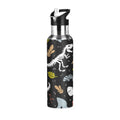 Stainless Steel Vacuum Insulated Water Bottle with Straw Lid 20 OZ Y711