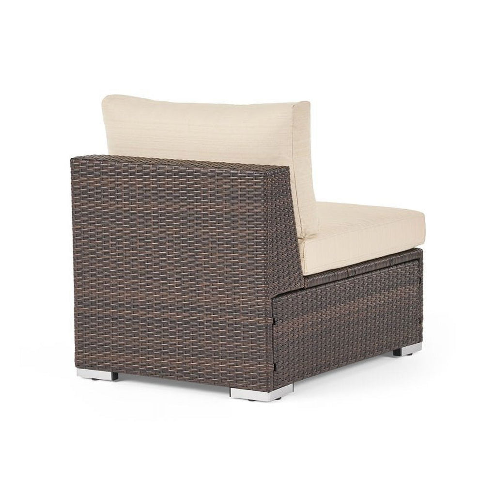 Wicker Sectional Sofa Set with Cushions Y337201