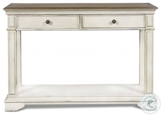 White Console Sofa Table K680