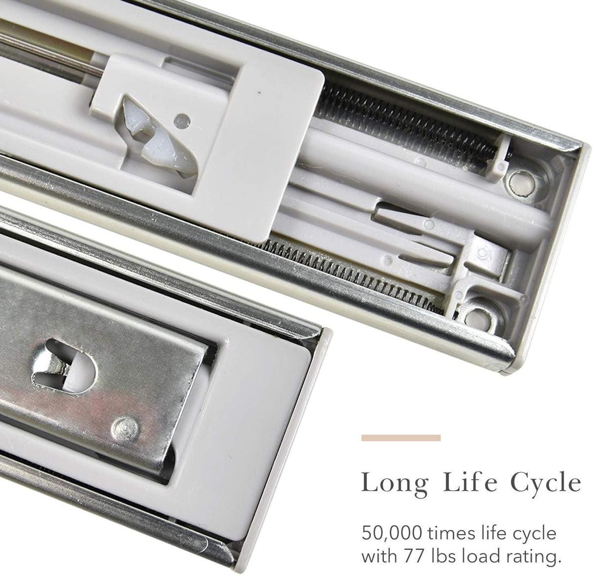 10-Pairs 18 Inch Soft Close Drawer Slides L8631