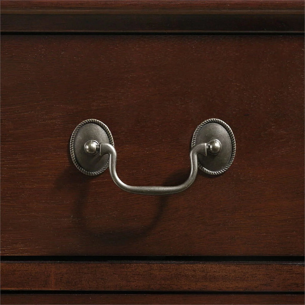 Cherry Wood 6-Drawer Dresser & Mirror P940214