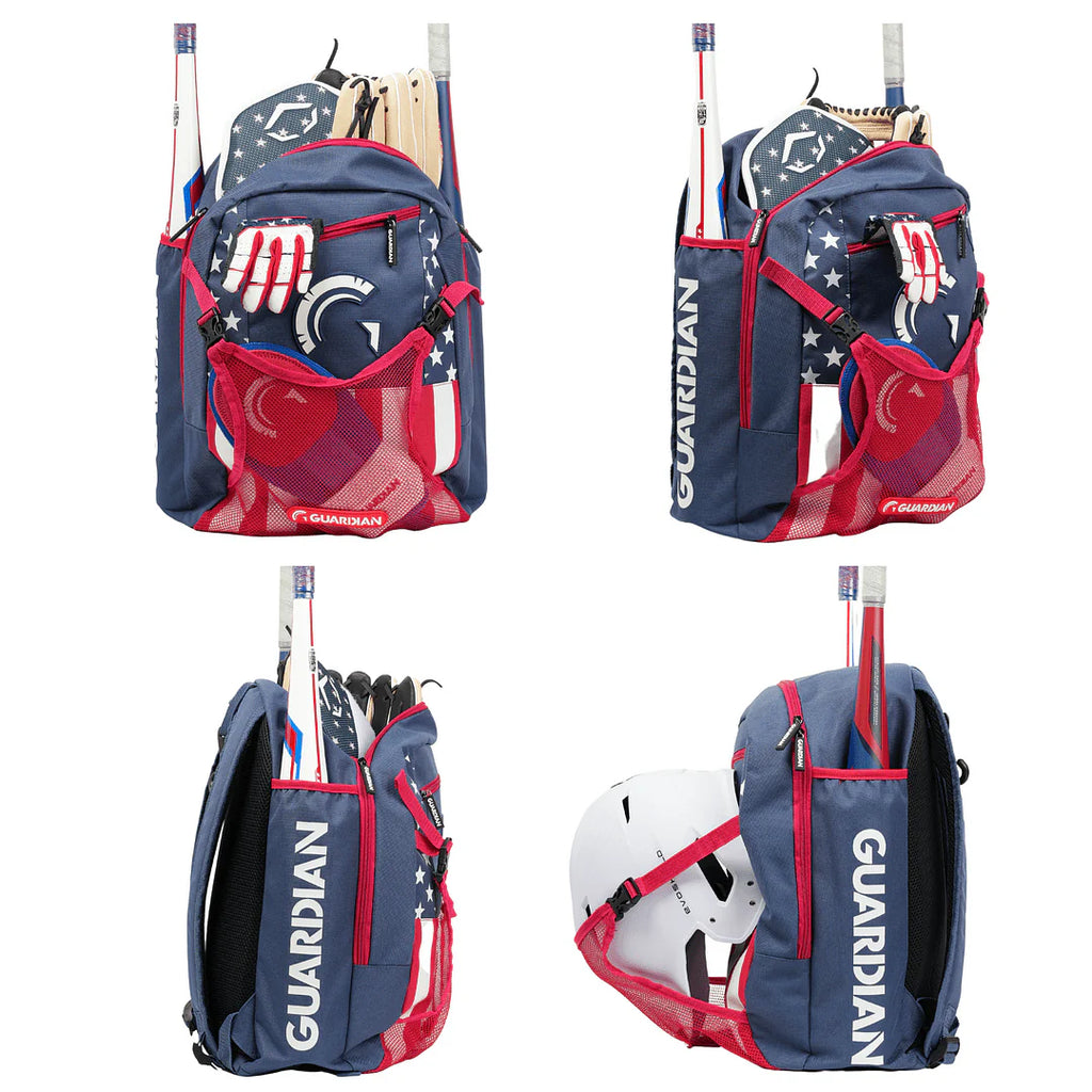 Youth Baseball Bag Holds Two Bats F4706