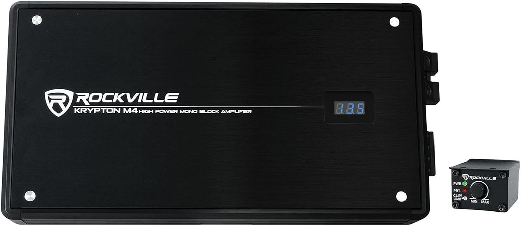 6000w Peak Mono Car Amplifier with Remote A5865