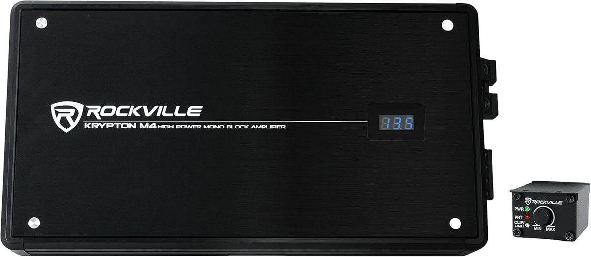 6000w Peak Mono Car Amplifier with Remote A5865