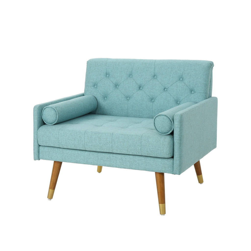 Light Gray Fabric Club Chair M75926