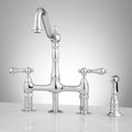 Chrome Two-Handle Kitchen Faucet B42140