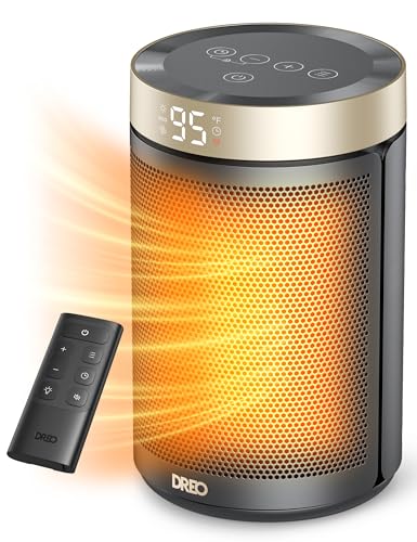 Portable Electric Space Heater with Thermostat and Remote M93953