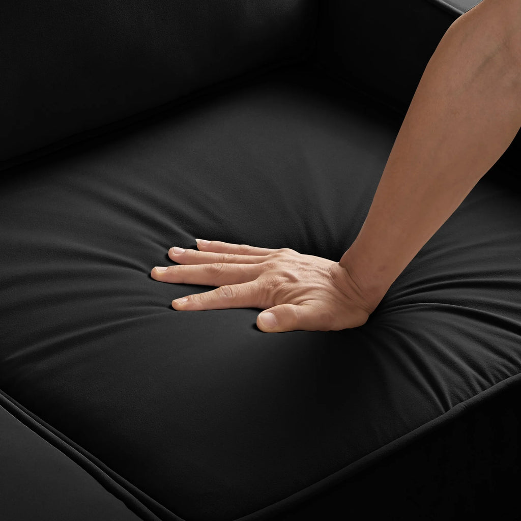 Black Velvet Armchair L83224