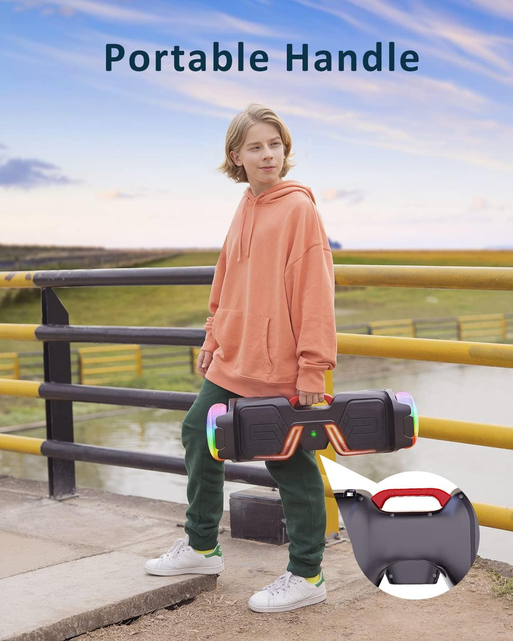 6.5” All Terrain Self Balancing Hoverboard with Bluetooth Speaker Z4920
