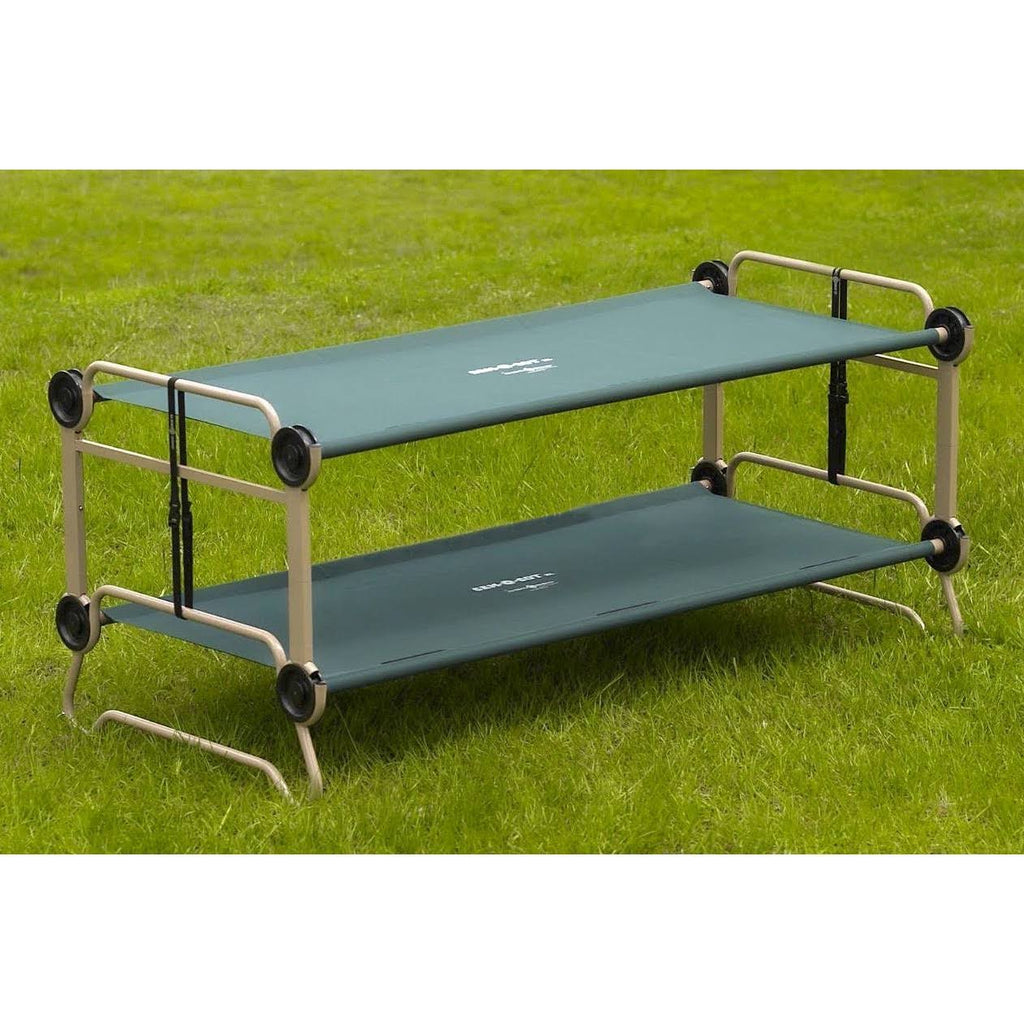 CamOBunk Large with 2 Organizers Cabinets - Green - Camping B55463