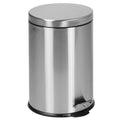 Round Stainless Steel Soft Close Step Trash Can 5.3 Gallons M7975