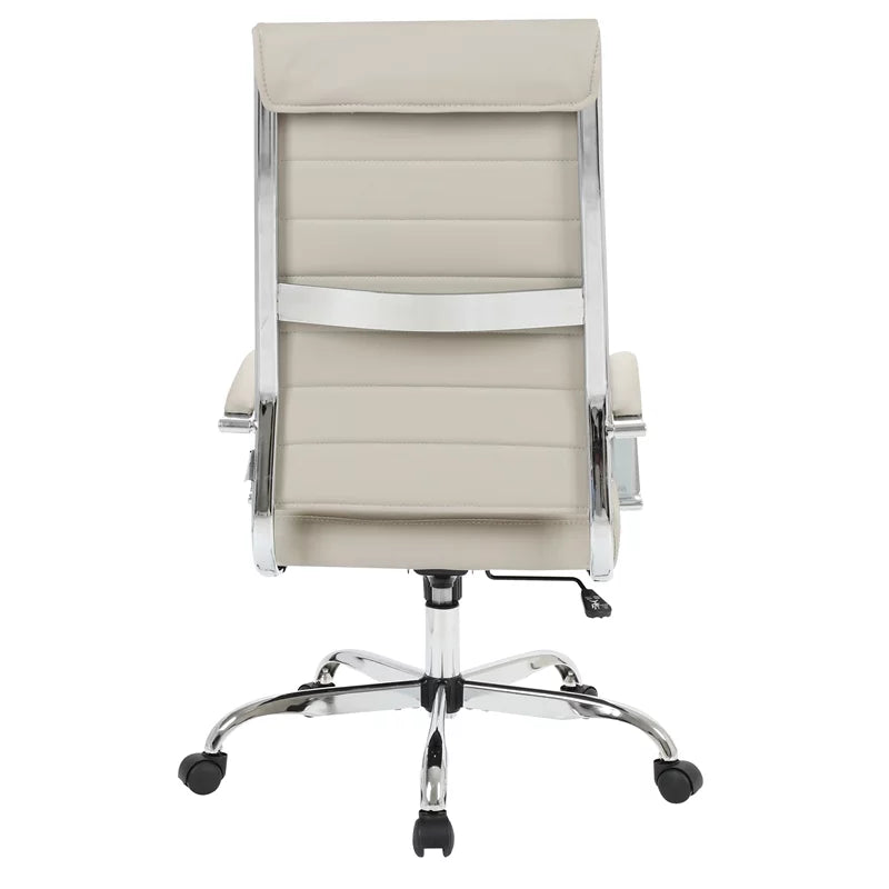 Tan Leather Office Chair T662