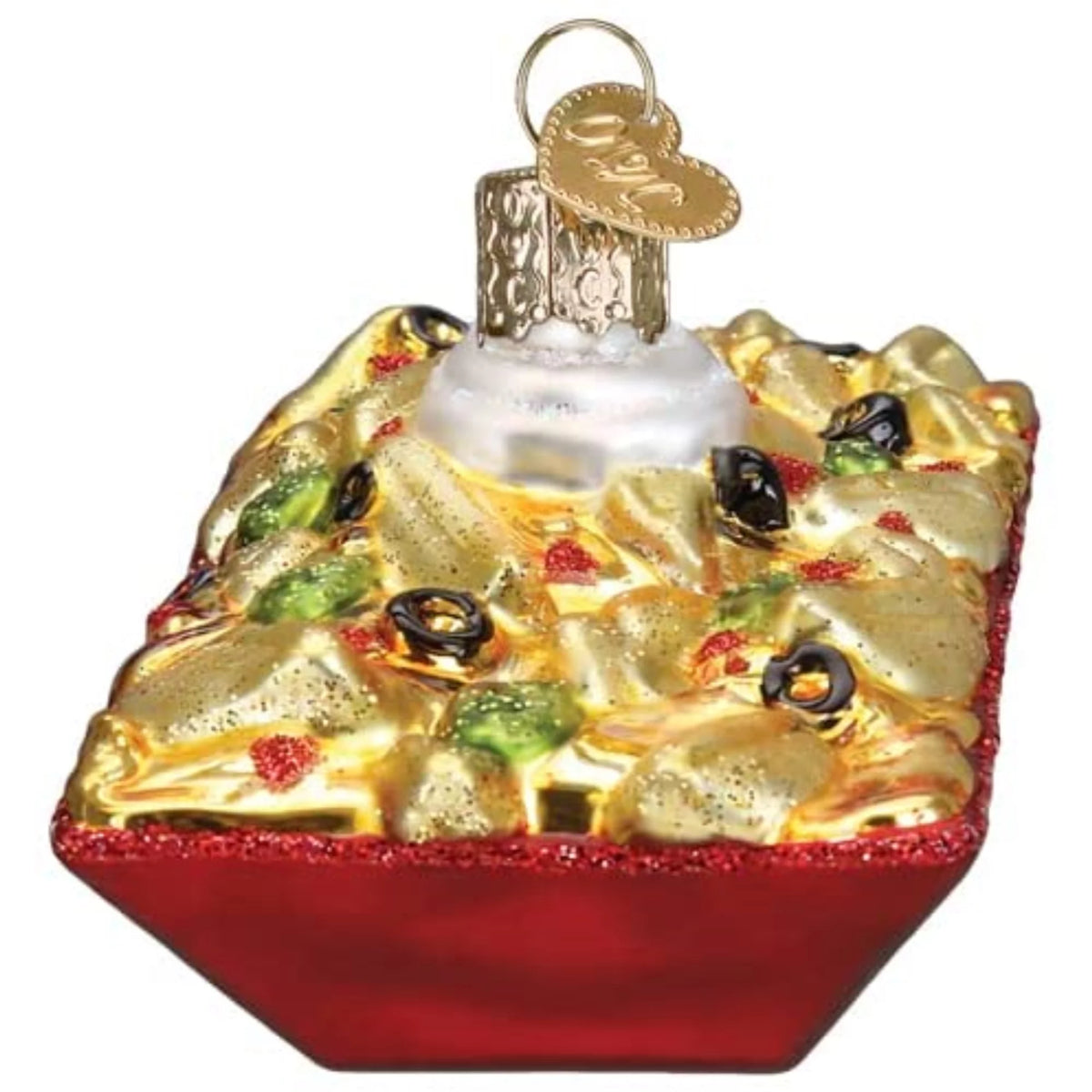 Glass Blown Tree Ornament B612