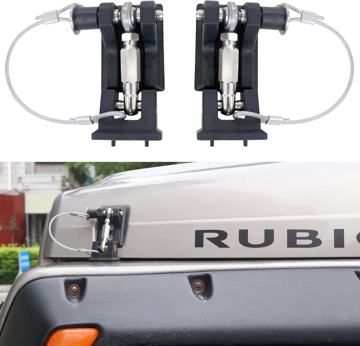 Hood Latches, Locking Hood Latch Kit, 1 Pair Pack of 2 H137418