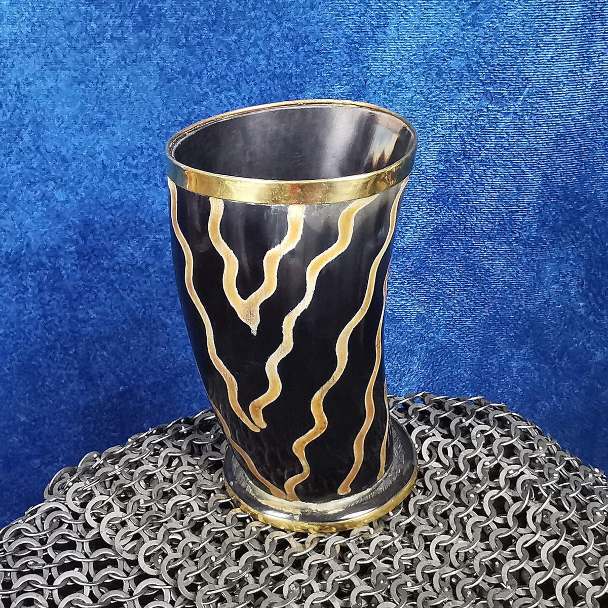 250 ML Polished Finish Drinking Horn Shot Glass C74841