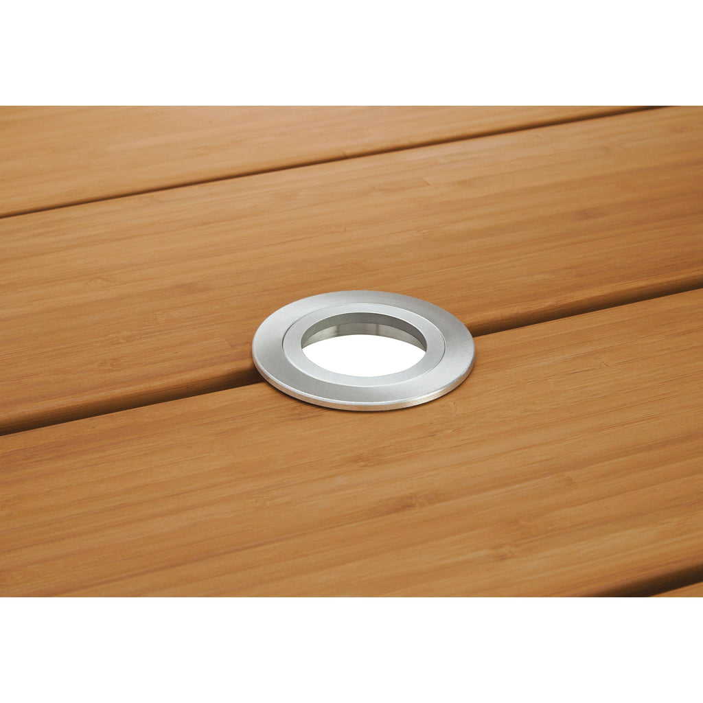 Orange Recycled HDPE Parsons Patio Table Y43733