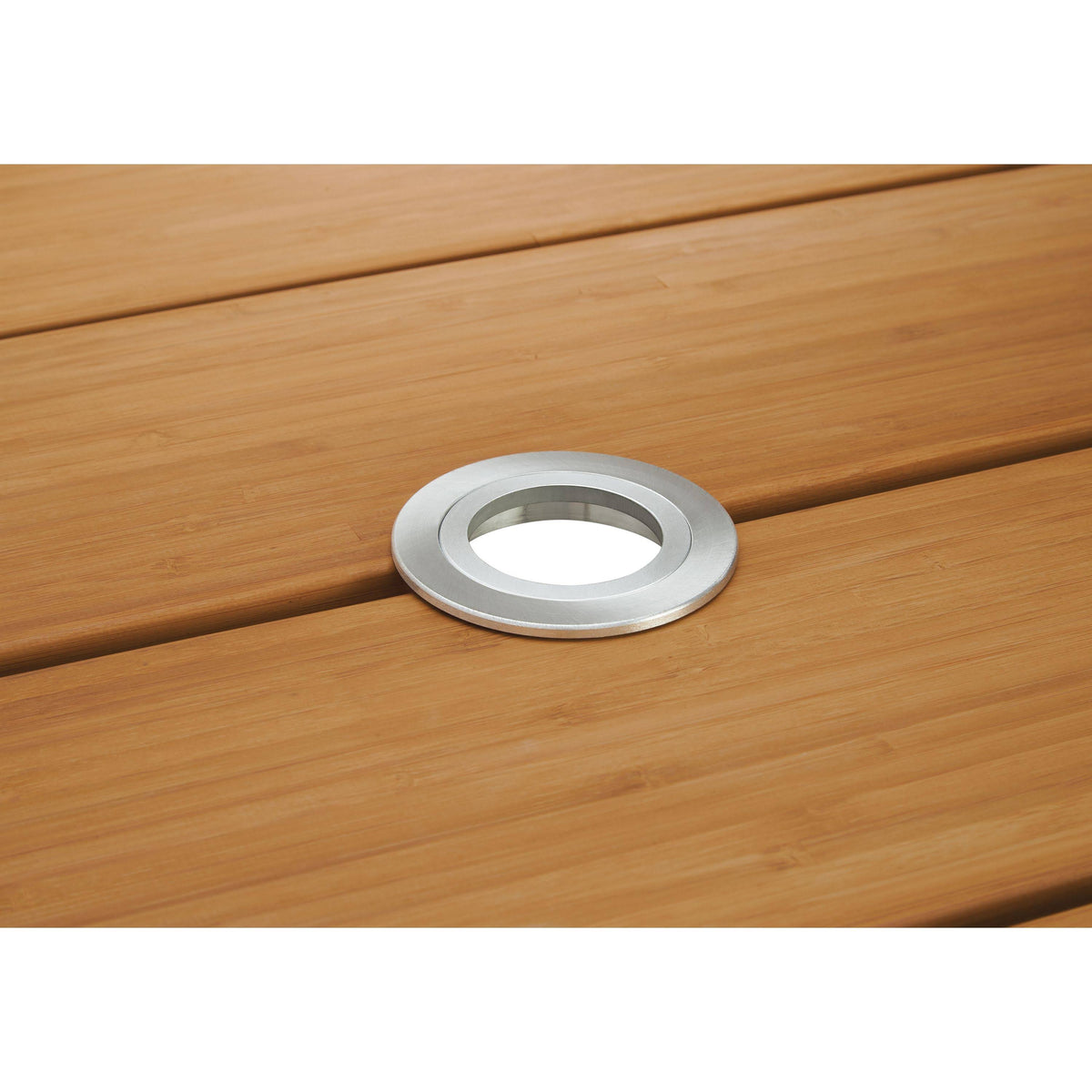 Orange Recycled HDPE Parsons Patio Table Y43733