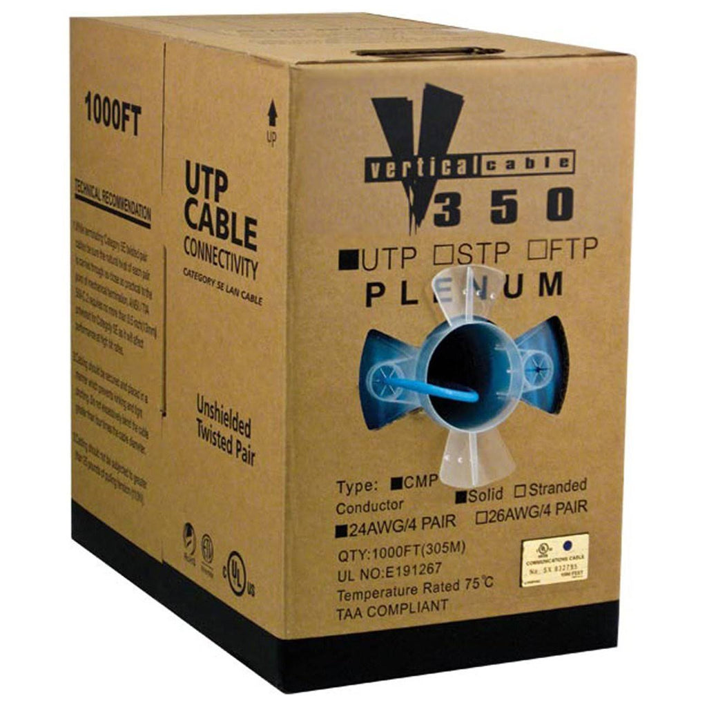 1000ft Blue Bulk Ethernet Cable C6902
