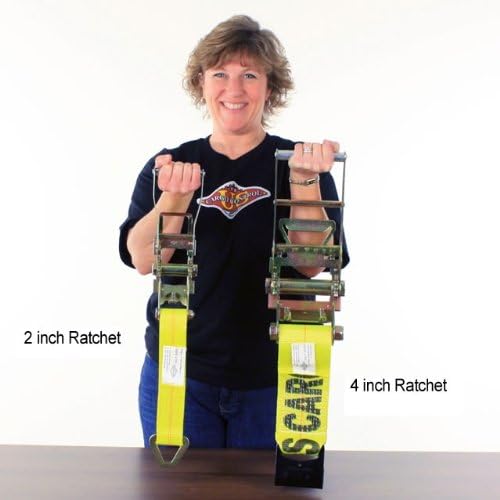 Long Handle Ratchet for 4 Webbing Pack of 2 Y32169