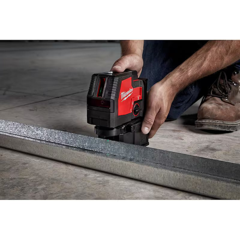 Green 100 ft. Rechargeable Laser Level with Lithium-Ion USB Battery O151