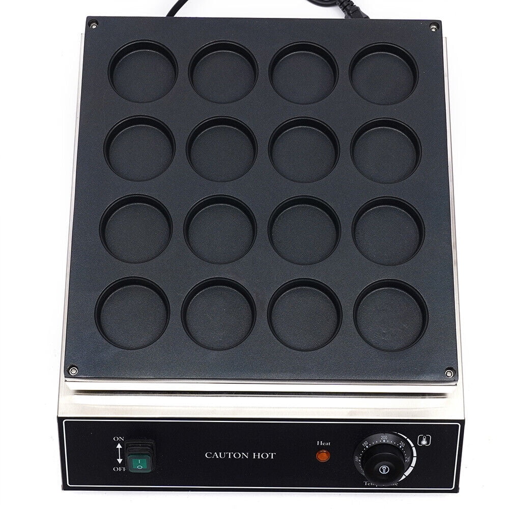 16 Holes Electric Nonstick Waffle Pancake Maker 1700W K393