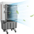 Commercial Evaporative Air Cooler Fan, 3-in-1 Swamp Cooler with 120L Water Tank, 3 Speeds U17836