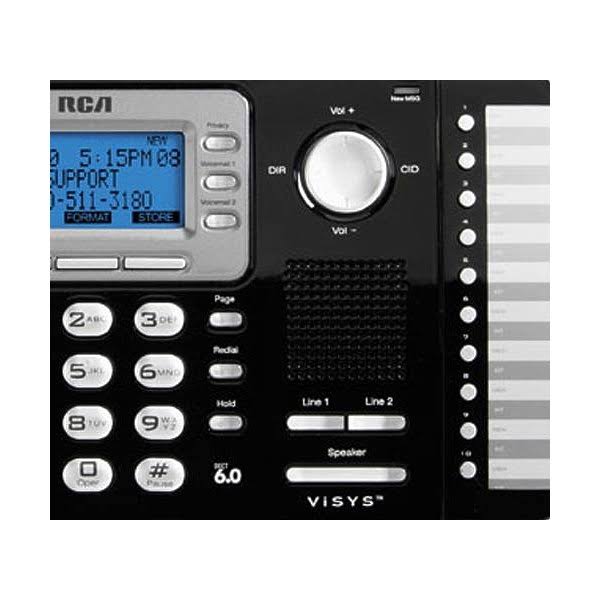 2-Line Expandable Cordless Phone S749