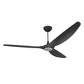 84 Ceiling Fan with Black Blades and Black Finish S8012